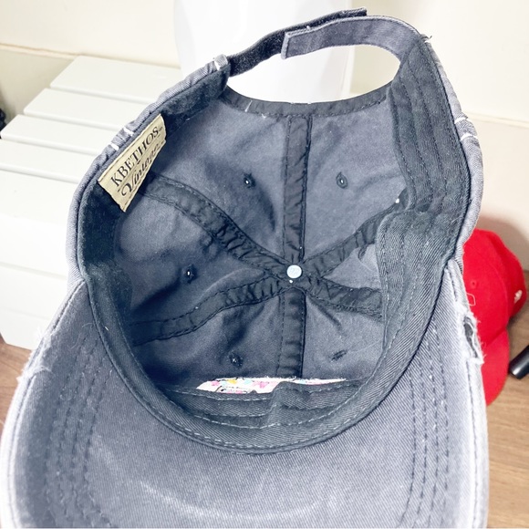 Happy Camper women’s Hat Cap Girl  Vacation Beach Hat Gift EUC - Picture 4 of 4